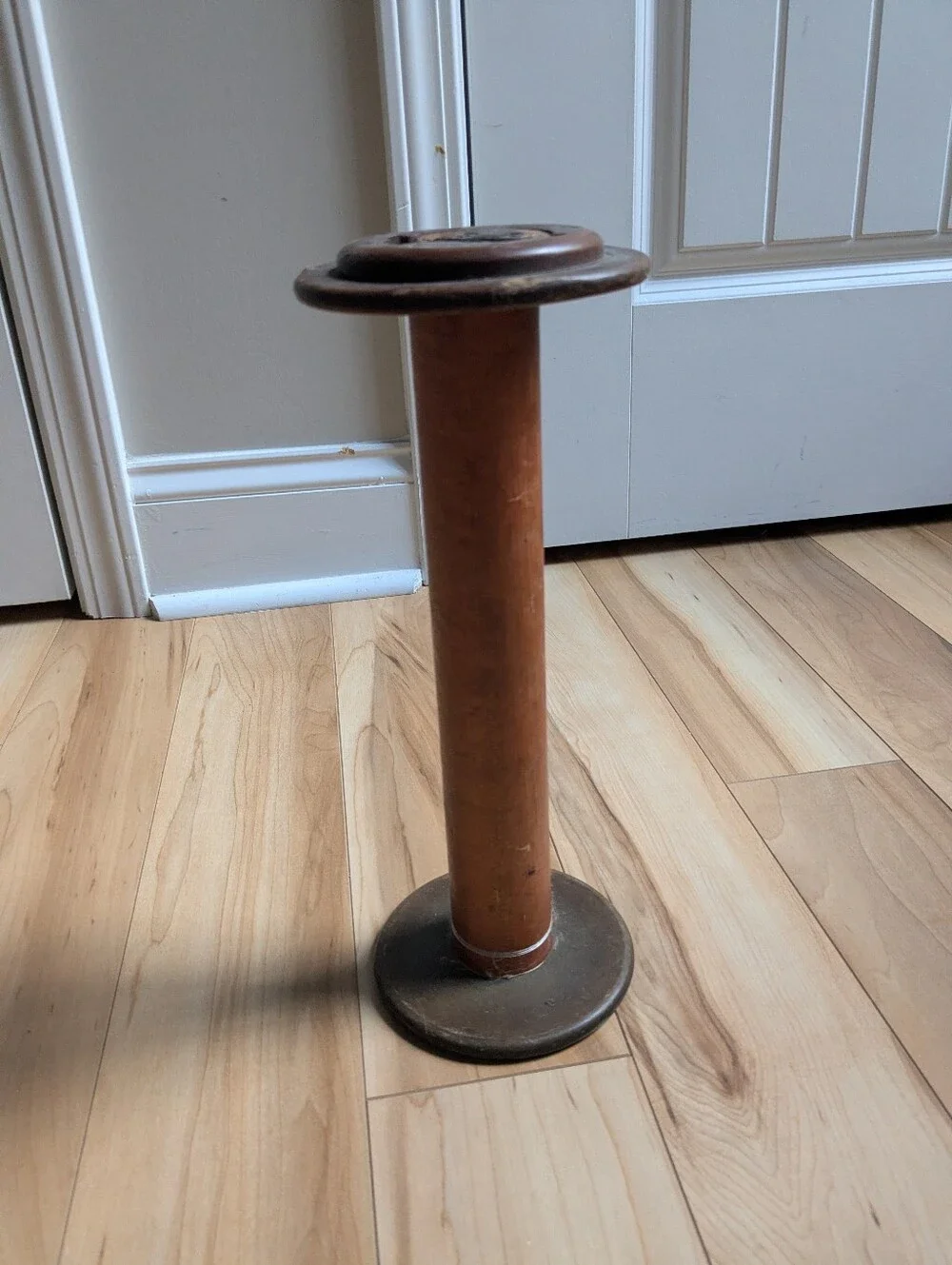 Vintage industrial wooden